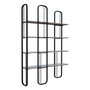 Hanah Home Sierra - Estantería Negra